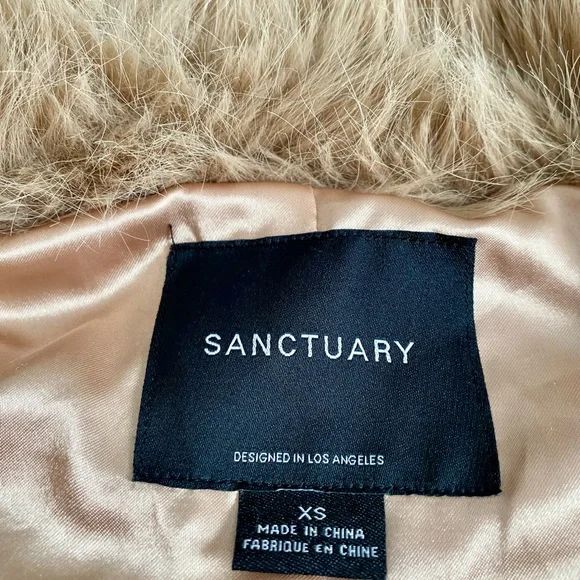 Sanctuary Carmen Faux Fur Jacket - Picture 6 of 7